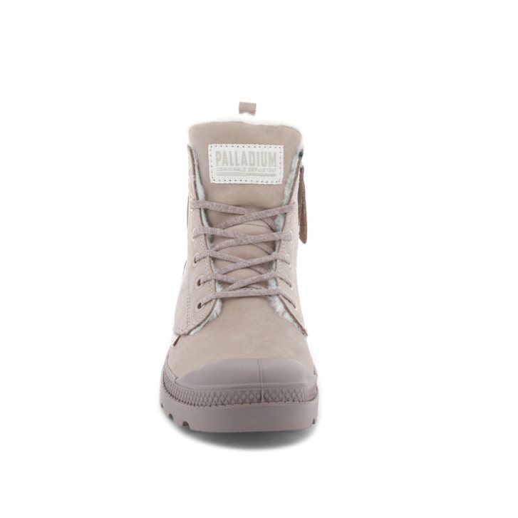 Bottes Palladium Pampa Hi Zip WL Femme Rose | FR RNQ095W